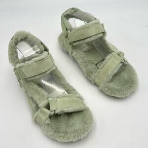 Vionic Viva Women's Supportive Slipper Celery Suede Shrl - SIZE 7